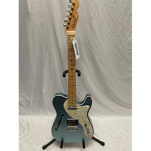 Fender American Select Thinline Telecaster Hollow Body Electric Guitar Mystic Blue