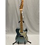 Used Fender American Select Thinline Telecaster Hollow Body Electric Guitar Mystic Blue
