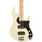American Standard HH Dimension Bass IV Maple Fingerboard Electric Bass Guitar Level 2 Olympic White 190839015198