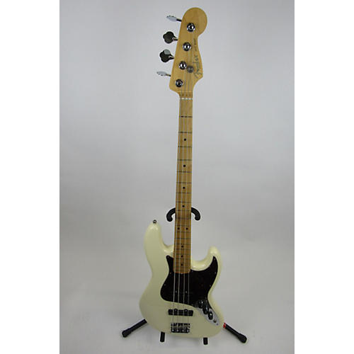 Fender American Standard Jazz Bass Electric Bass Guitar Olympic White