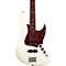 American Standard Jazz Bass Level 1 Olympic White Rosewood Fingerboard