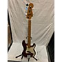Used Fender American Standard Precision Bass Electric Bass Guitar Candy Apple Red