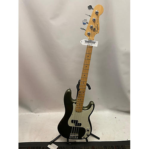Fender American Standard Precision Bass Electric Bass Guitar Jade Pearl Metallic
