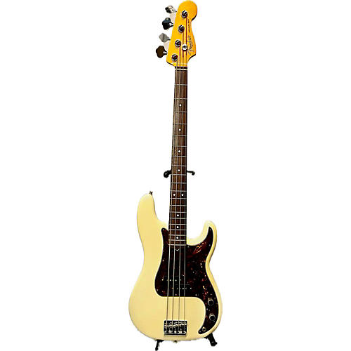 Fender American Standard Precision Bass Electric Bass Guitar Olympic White