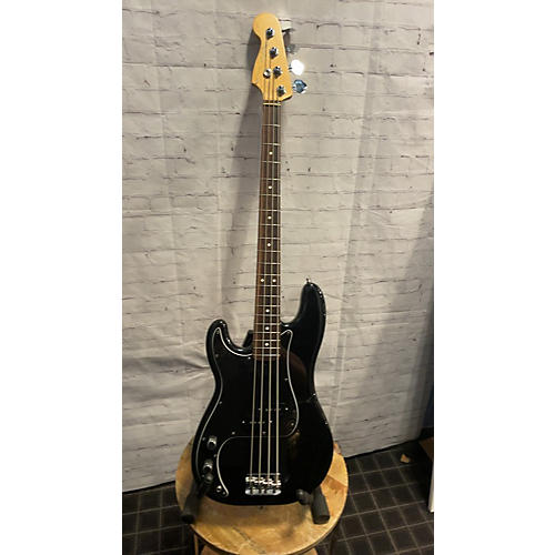 Fender American Standard Precision Bass Left Handed Electric Bass Guitar Black