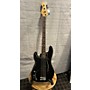 Used Fender American Standard Precision Bass Left Handed Electric Bass Guitar Black