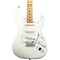 American Standard Stratocaster Electric Guitar Level 1 Olympic White Maple Fingerboard