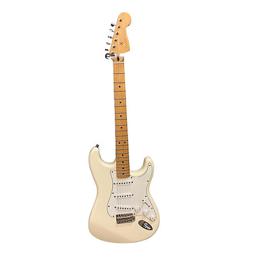 Fender American Standard Stratocaster HSS Solid Body Electric Guitar Olympic White