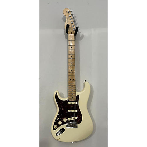 Fender American Standard Stratocaster Left Handed Electric Guitar Olympic White