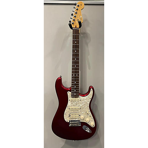 Fender American Standard Stratocaster Sam Ash 90th Anniversary Solid Body Electric Guitar Candy Apple Red