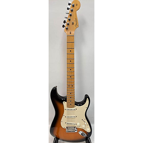 Fender American Standard Stratocaster Solid Body Electric Guitar 2 Tone Sunburst