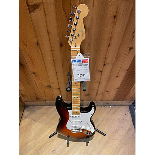 Fender American Standard Stratocaster Solid Body Electric Guitar Brown Sunburst