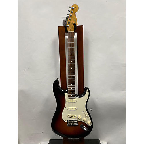 Fender American Standard Stratocaster Solid Body Electric Guitar Tobacco Burst