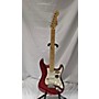 Used Fender American Standard Stratocaster Solid Body Electric Guitar Candy Apple Red Metallic