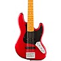 Fender American Ultra II Jazz Bass V Maple Fingerboard Sinister Red