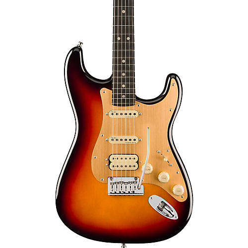 Fender American Ultra II Stratocaster HSS Ebony Fingerboard Electric Guitar Ultraburst