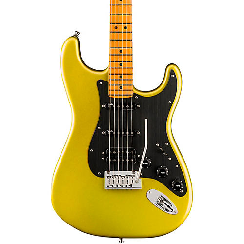 Fender American Ultra II Stratocaster HSS Maple Fingerboard Electric Guitar Solar Flare