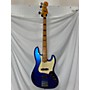 Used Fender American Ultra Jazz Bass Electric Bass Guitar Cobra Blue