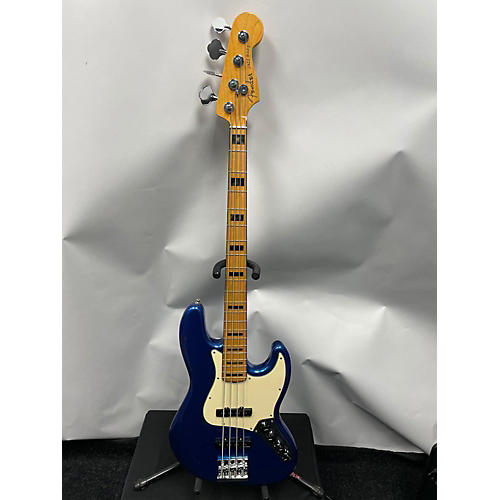 Fender American Ultra Jazz Bass Electric Bass Guitar Cobra blue