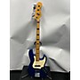 Used Fender American Ultra Jazz Bass Electric Bass Guitar Cobra blue