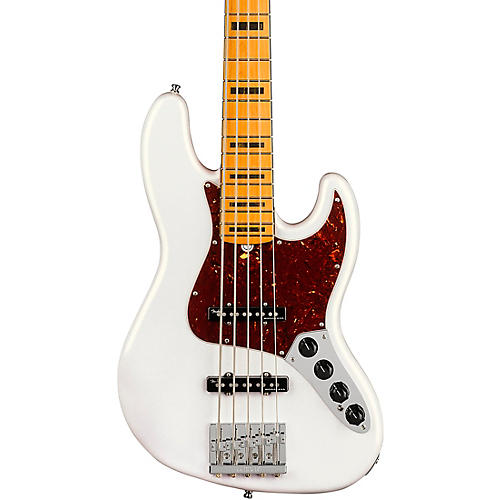 Fender American Ultra Jazz Bass V 5-String Maple Fingerboard Condition 2 - Blemished Arctic Pearl 197881207779