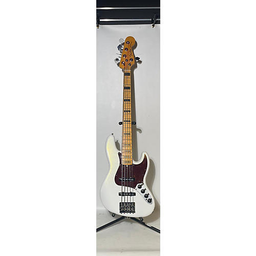 Fender American Ultra Jazz Bass V Electric Bass Guitar ARTIC PEARL