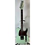 Used Fender American Ultra Luxe Telecaster Solid Body Electric Guitar Surf Green