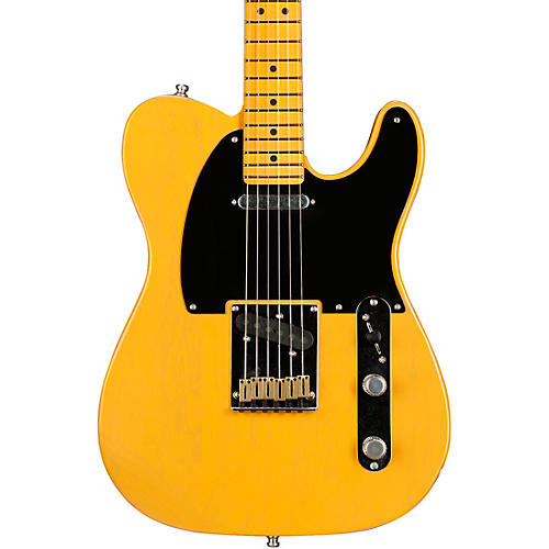 Fender American Ultra Luxe Vintage '50s Telecaster Maple Fingerboard Electric Guitar - Butterscotch Blonde