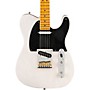 Fender American Ultra Luxe Vintage '50s Telecaster Maple Fingerboard Electric Guitar - White Blonde