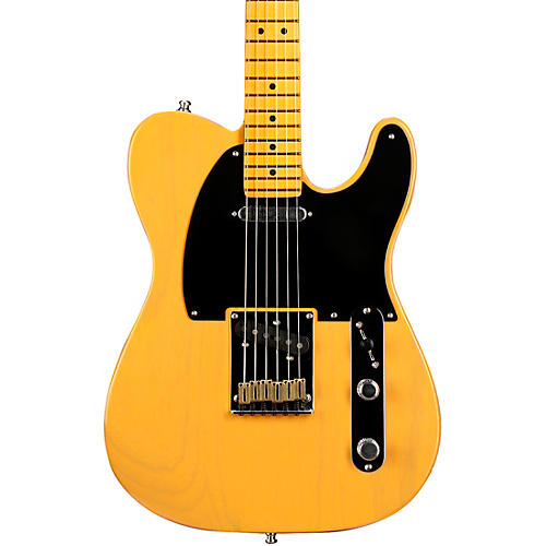 Fender American Ultra Luxe Vintage '50s Telecaster Maple Fingerboard Electric Guitar Butterscotch Blonde