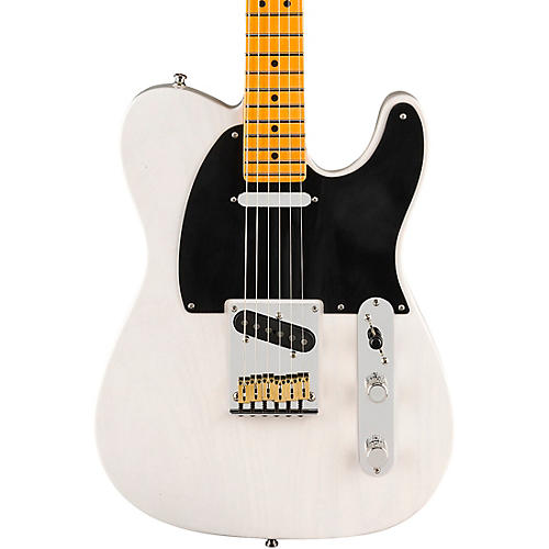 Fender American Ultra Luxe Vintage '50s Telecaster Maple Fingerboard Electric Guitar White Blonde