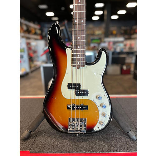 Fender American Ultra Precision Bass Electric Bass Guitar 2 Tone Sunburst