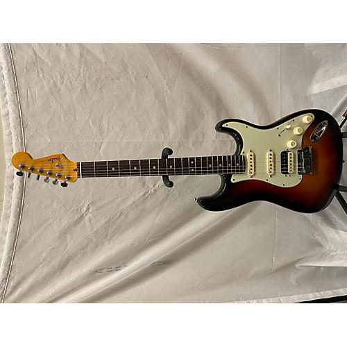 Fender American Ultra Stratocaster HSS Solid Body Electric Guitar 3 Tone Sunburst