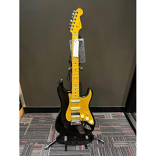 Fender American Ultra Stratocaster HSS Solid Body Electric Guitar texas Tea