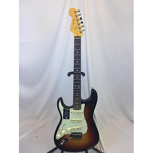 Fender American Ultra Stratocaster LH Electric Guitar Sunburst