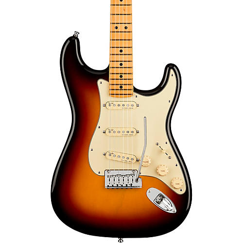 Fender American Ultra Stratocaster Maple Fingerboard Electric Guitar Condition 2 - Blemished Ultraburst 197881185237