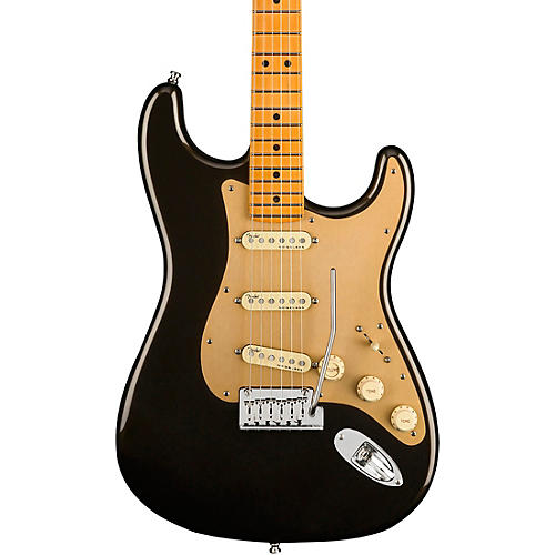 Fender American Ultra Stratocaster Maple Fingerboard Electric Guitar Texas Tea