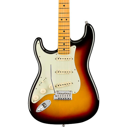 Fender American Ultra Stratocaster Maple Fingerboard Left-Handed Electric Guitar Ultraburst