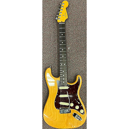 Fender American Ultra Stratocaster Solid Body Electric Guitar Natural