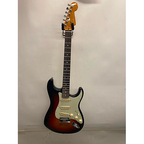 Fender American Ultra Stratocaster Solid Body Electric Guitar Tobacco Sunburst