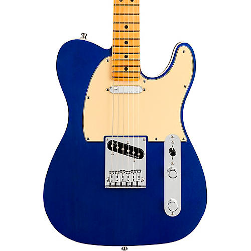 Fender American Ultra Telecaster Maple Fingerboard Electric Guitar Condition 2 - Blemished Cobra Blue 197881108403
