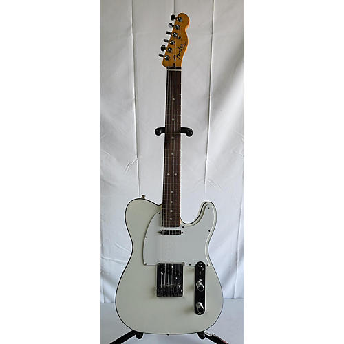 Fender American Ultra Telecaster Solid Body Electric Guitar Arctic Pearl