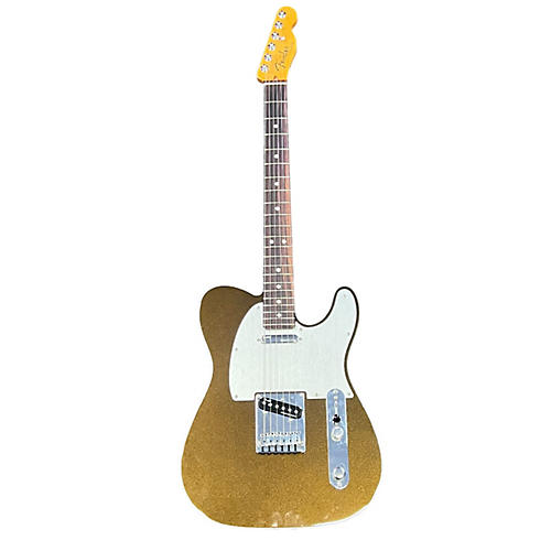 Fender American Ultra Telecaster Solid Body Electric Guitar Texas Tea