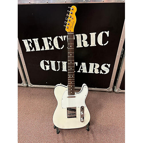 Fender American Ultra Telecaster Solid Body Electric Guitar ARTIC PEARL