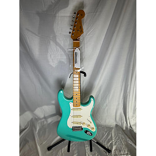 Fender American Vintage II 1957 Stratocaster Solid Body Electric Guitar Seafoam Green
