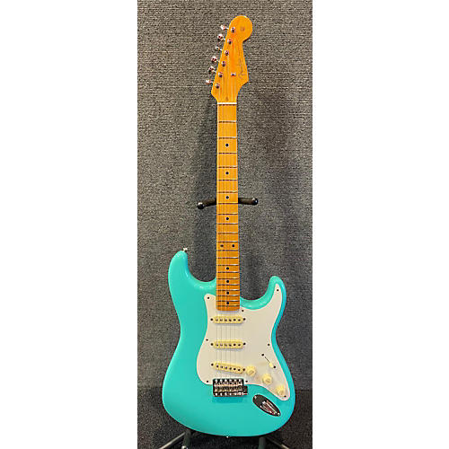 Fender American Vintage II 1957 Stratocaster Solid Body Electric Guitar Seafoam Green