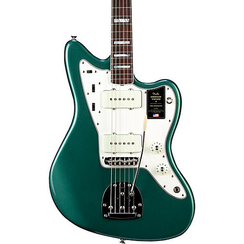 Fender American Vintage II 1966 Jazzmaster Electric Guitar Sherwood Green Metallic