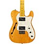 Fender American Vintage II 1972 Telecaster Thinline Electric Guitar Aged Natural V15748