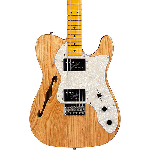 Fender American Vintage II 1972 Telecaster Thinline Electric Guitar Aged Natural