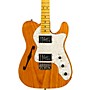 Fender American Vintage II 1972 Telecaster Thinline Electric Guitar Aged Natural V16099